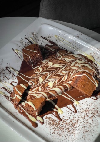 Choco fontana crepe